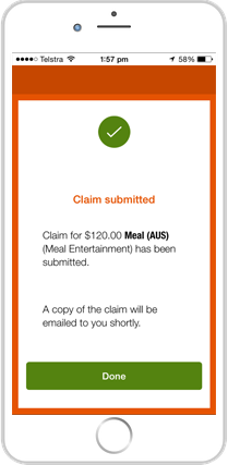 Claim Submitted